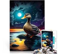 puzzle 1000 pezzi per adulti Anatra di lago Giocattoli che creano dipendenza e sfidano l'intelligenza del cervello Adatto alle coppie 75x50cm