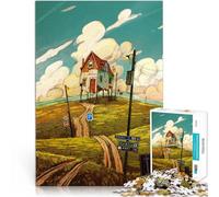 puzzle 1000 pezzi per adulti ancora in piedi Giocattoli che creano dipendenza e sfidano l'intelligenza del cervello Opera d'arte 38x26cm