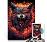 Puzzle 1000 pezzi per adulti Angry Fox Learning giocattolo educativo 38 x 52 cm gioco stimolante e familiare per adolescenti dai 14 anni in su