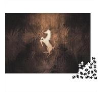 Puzzle 1000 Pezzi Per Adulti - Animal Horse - Festa Aziendale - 1000pcs (75x50cm) - Relax Anti-Stress & Decorazione Casa