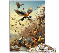 Puzzle 1000 pezzi per adulti animali africani giocattolo gioco intellettuale sfida di intelligenza cerebrale Giocattoli avvincenti 26x38cm