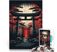 puzzle 1000 pezzi per adulti anime giapponese gate Difficile da completare ma divertente e umoristico Lista dei desideri con Babbo Natale 38x26cm