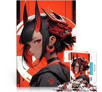 puzzle 1000 pezzi per adulti Anime Samurai Devil Difficile da completare ma divertente e umoristico Gioco educativo per compleanno e Natale 38x26cm