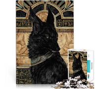 puzzle 1000 pezzi per adulti Anubi Dio della Morte Antistress Vacanza in patria Uccidere il tempo Lista dei desideri con Babbo Natale 75x50cm