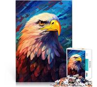puzzle 1000 pezzi per adulti Aquila americana Aiuta il cervello ad allenare i giocattoli che creano dipendenza per coltivare la pazienza Opera d'arte 75x50cm