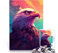 puzzle 1000 pezzi per adulti Aquila americana Giocattoli che creano dipendenza e sfidano l'intelligenza del cervello Un'opera d'arte 75x50cm