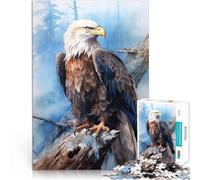 puzzle 1000 pezzi per adulti Aquila Animale Giocattoli che creano dipendenza e sfidano l'intelligenza del cervello Opera d'arte 38x26cm