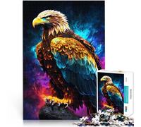 puzzle 1000 pezzi per adulti Aquila del realismo magico Difficile da completare ma divertente e umoristico regali per amici e familiari 38x26cm