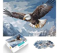 puzzle 1000 pezzi per adulti Aquila d'epoca Giocattoli che creano dipendenza e sfidano l'intelligenza del cervello Un'opera d'arte 38x26cm