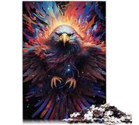 Puzzle 1000 pezzi per adulti aquila interessante puzzle per ridurre lo stress 50x75 cm decorazione per la casa unica e regali per bambini di 14 anni