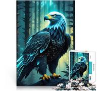 puzzle 1000 pezzi per adulti Aquila maestosa Giocattoli che creano dipendenza e sfidano l'intelligenza del cervello Idee regalo 52x38cm