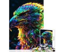Puzzle 1000 pezzi per adulti Aquila radiosa Giocattoli fai da te Regalo per compleanni Giochi rilassanti Adatto per la decorazione del desktop Dimensioni 38x52cm