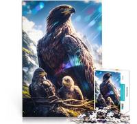puzzle 1000 pezzi per adulti Aquila reale in natura Difficile da completare ma divertente e umoristico Collezione di artisti, Belle arti 38x26cm