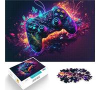 puzzle 1000 pezzi per adulti arte al neon da gioco Antistress Vacanza in patria Uccidere il tempo è ideale come regalo per tutta la famiglia 38x26cm