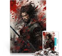 puzzle 1000 pezzi per adulti Arte dei samurai Giocattolo educativo intellettuale decomprimente Migliorare l'amore tra le coppie 52x38cm