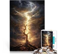 puzzle 1000 pezzi per adulti Arte del fulmine per il giocattolo di sfida del gioco educativo Giocattoli per la decorazione della casa 52x38cm