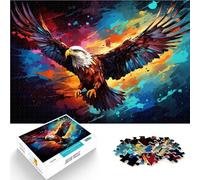 Puzzle 1000 pezzi per adulti arte dell'aquila puzzle educativo gioco familiare 26 x 38 cm regali di compleanno e regali unici per adolescenti dai 14 anni in su