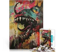 Puzzle 1000 pezzi per adulti Arte Fatto di carta,Adatto a partire dai 14 anni giocattoli educativi per l'apprendimento con poster e foglio del quiz abbinati。misurare:38x52cm/14.96x20.47pollice
