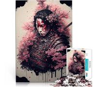 Puzzle 1000 Pezzi per Adulti Arte Giapponese Ninja Giocattoli Educativi Anti-Stress 50x75 cm Difficile da realizzare, ma Divertente e Umoristico.