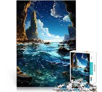puzzle 1000 pezzi per adulti arte paesaggistica Difficile da completare ma divertente e umoristico Giocattoli per la decorazione della casa 38x26cm