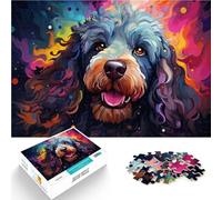Puzzle 1000 pezzi per adulti Barboncino, giocattolo educativo anti-stress puzzle 19,7 "x 29,5" Un'opera d'arte per adolescenti da 14 anni e oltre