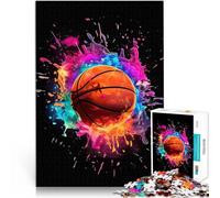 puzzle 1000 pezzi per adulti Basket Sport colorati Antistress Vacanza in patria Uccidere il tempo offerte come regali per tutta la famiglia 52x38cm