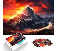 puzzle 1000 pezzi per adulti Bella montagna Aiuta il cervello ad allenare i giocattoli che creano dipendenza per coltivare la pazienza Un'opera d'arte 75x50cm