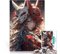 puzzle 1000 pezzi per adulti Bellissima sirena samurai Difficile da completare ma divertente e umoristico per la decorazione della casa 38x26cm
