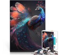 puzzle 1000 pezzi per adulti Bellissimo pavone per il giocattolo di sfida del gioco educativo Decorazioni e regali unici per la casa 75x50cm