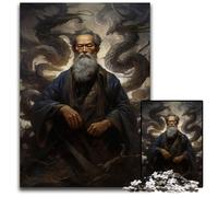 Puzzle 1000 pezzi per adulti Black Mage Ruling Shadows Puzzle impossibili per adulti Ideale per divertimento in famiglia, relax e regali per le feste 26X38CM/10,23x14,96 pollici