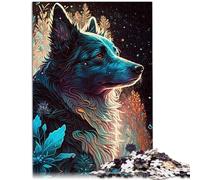 Puzzle 1000 pezzi per adulti Border Collie immaginario giocattoli di intrattenimento familiare regali di compleanno per adolescenti da 14 anni e oltre 26 x 38 cm