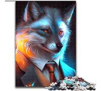 Puzzle 1000 pezzi per adulti Boss Black Leopard Puzzle per adulti 1000 pezzi fai da te unico idea regalo per la casa (dimensioni 26x38cm)