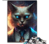 Puzzle 1000 pezzi per adulti Boss Dog Puzzle 1000 pezzi per adolescenti Giochi educativi per la famiglia Decorazione per la casa Regalo (Dimensioni 50x75cm)