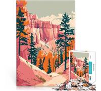 puzzle 1000 pezzi per adulti Bryce Canyon Utah Stati Uniti Gioco impegnativo e gioco in famiglia è ideale come regalo per tutta la famiglia 38x26cm