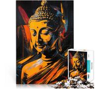 puzzle 1000 pezzi per adulti Budda Giocattoli che creano dipendenza e sfidano l'intelligenza del cervello Regalo per i compleanni 38x26cm