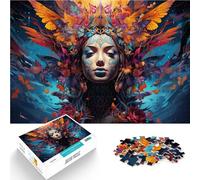 Puzzle 1000 pezzi per adulti Buddha femminile giocattoli anti-stress è ideale come regalo per tutta la famiglia 14,96 pollici x 20,47 pollici per adolescenti da 14 anni e oltre