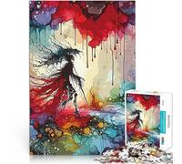 puzzle 1000 pezzi per adulti Camminare sotto la pioggia Antistress Vacanza in patria Uccidere il tempo Decorazioni e regali unici per la casa 52x38cm