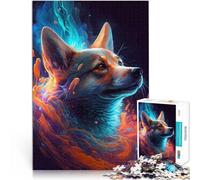 puzzle 1000 pezzi per adulti Cane Corgi Giocattoli che creano dipendenza e sfidano l'intelligenza del cervello Migliorare la memoria 38x26cm
