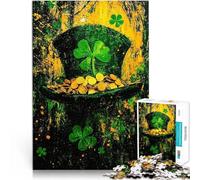 puzzle 1000 pezzi per adulti Cappello d'oro del folletto Antistress Vacanza in patria Uccidere il tempo Collezione di artisti, Belle arti 38x26cm