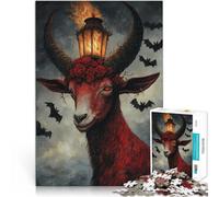 puzzle 1000 pezzi per adulti Capra del diavolo Giocattoli educativi per l'apprendimento Giochi per famiglie Regalo di compleanno 75x50cm