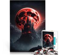 puzzle 1000 pezzi per adulti Cattedrale Oscura AI 08 giocattoli educativi per l'apprendimento Ogni pezzo è unico - Gioco divertente e stimolante per tutta la famiglia 50x70cm