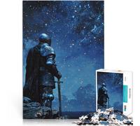 puzzle 1000 pezzi per adulti Cavaliere delle Stelle Difficile da completare ma divertente e umoristico Migliorare l'amore tra le coppie 52x38cm