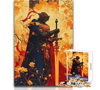 Puzzle 1000 pezzi per adulti Cavaliere d'oro Campione Eroe Adatto per coppie Gioco pratico Regali per donne e uomini (dimensioni 38x26cm)