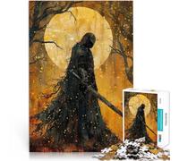 puzzle 1000 pezzi per adulti Cavaliere Ombra Aiuta il cervello ad allenare i giocattoli che creano dipendenza per coltivare la pazienza decorazione murale 50x70cm