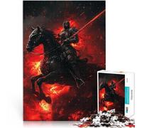 puzzle 1000 pezzi per adulti Cavalleria del Guerriero Oscuro giochi divertenti per famiglie offerte come regali per tutta la famiglia 38x26cm
