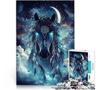 puzzle 1000 pezzi per adulti Cavallo Sacro Aiuta il cervello ad allenare i giocattoli che creano dipendenza per coltivare la pazienza Idee regalo 75x50cm