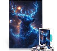 puzzle 1000 pezzi per adulti Cervo dell'anima Aiuta il cervello ad allenare i giocattoli che creano dipendenza per coltivare la pazienza Opera d'arte 38x26cm