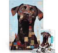 puzzle 1000 pezzi per adulti Collage di ritratti di cani Giocattoli educativi per l'apprendimento Giochi per famiglie Un'opera d'arte 38x26cm