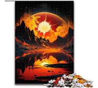 Puzzle 1000 pezzi per adulti Color Planet in legno, gioco interattivo per famiglie, adatto a partire dai 14 anni, 50x75cm, Natale o compleanni