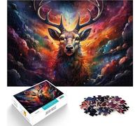 Puzzle 1000 pezzi per adulti colore cervo sika gioco giocattoli è ideale come regalo per tutta la famiglia 14,96 pollici x 20,47 pollici Adatto per adolescenti da 14 anni e oltre